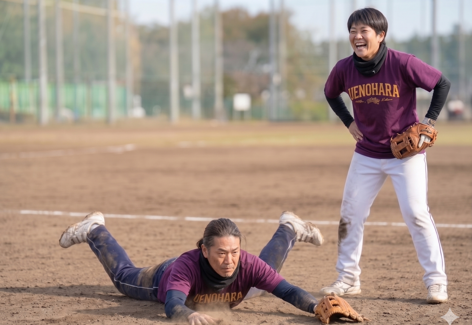 未経験者も楽しめるソフトボールのイメージ